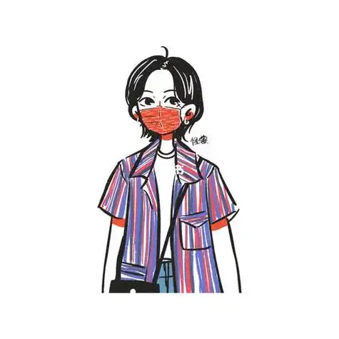 procreate头像手绘头像原创李斯丹妮