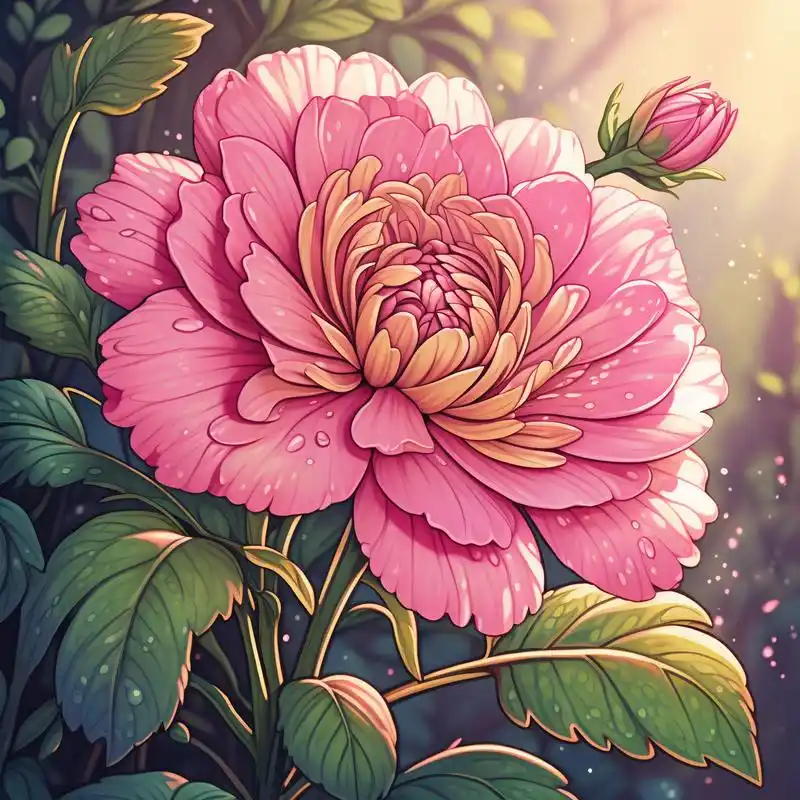 90好运发财花朵卡通头像94