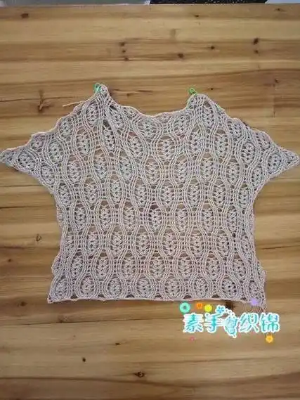 这个花样钩衣服真好看,特别显身材,夏天来一件