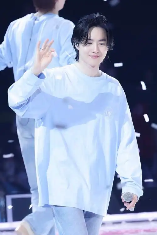 金俊勉珍贵且唯一##金俊勉帅气满分#  240414 exo十二周年见面会