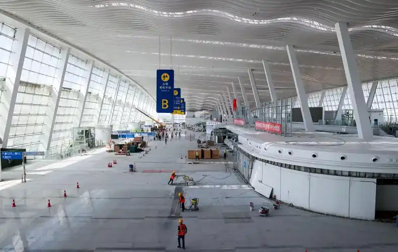 武汉天河机场t2航站楼改造工程基本完工
