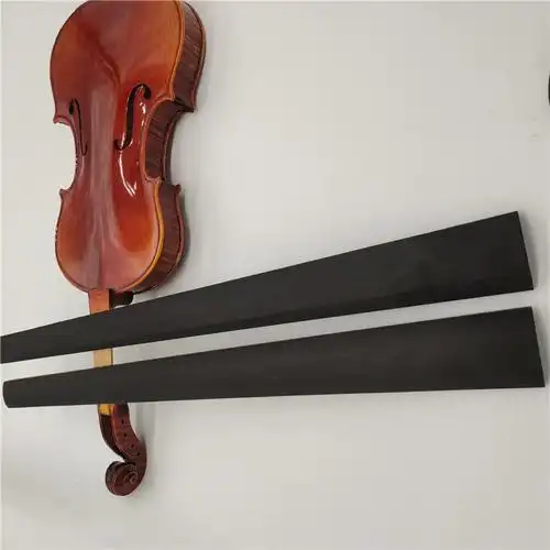 大中小提琴印尼乌木指板小提琴制作材料配件弦枕12小提琴指板