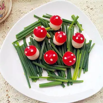 摆盘装饰可爱造型