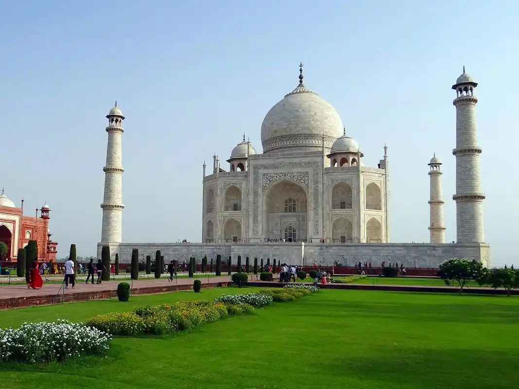 印度名胜古迹泰姬陵图片(泰姬陵的特色)