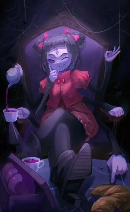 蜘蛛下午茶~ 当然,是付费的