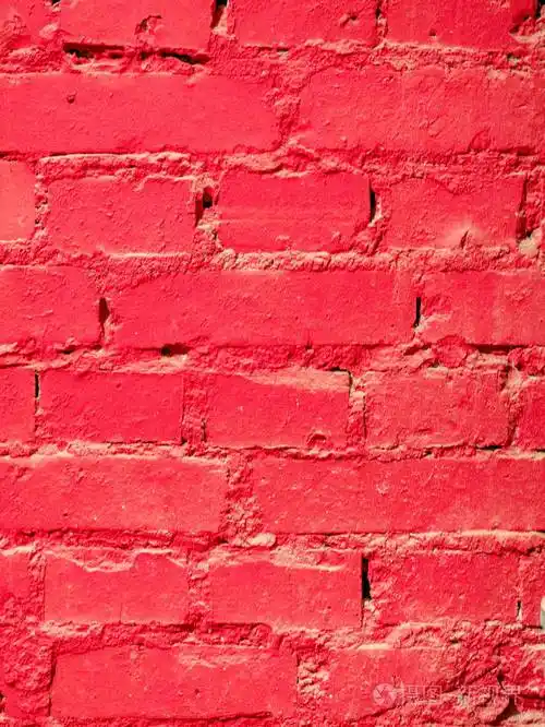 砖红色墙面贴面纹理