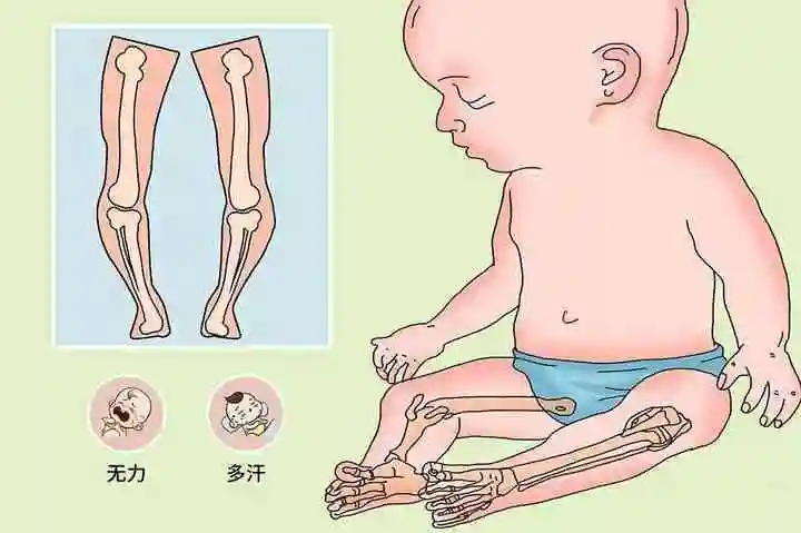 多久发现就晚了判断婴儿佝偻病的三种睡姿参考图片