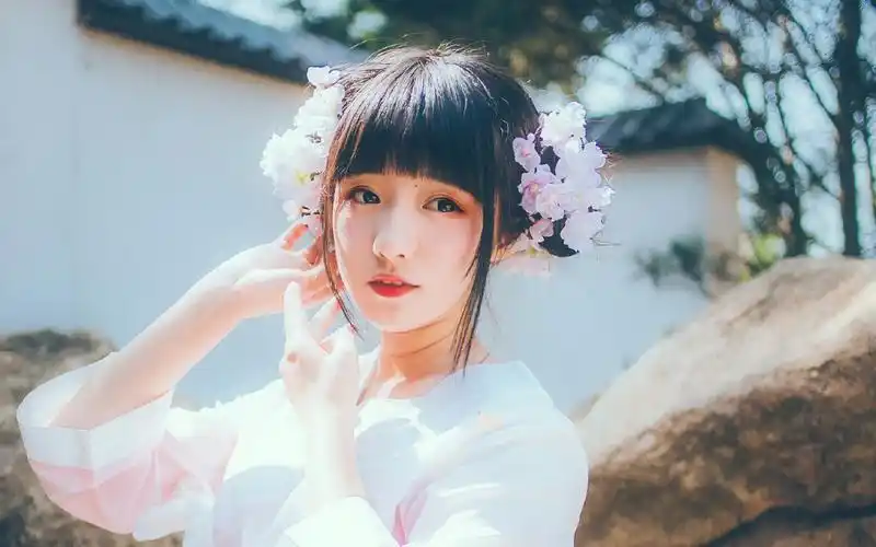 萝莉,女生图片,萝莉,女生,电脑壁纸,壁纸可爱美女粉嫩仙女装写真