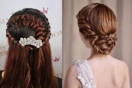 盘发的简单方法 几步教你学会