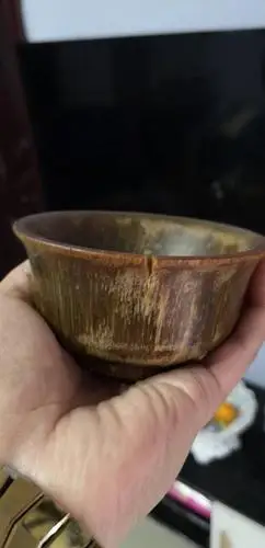 家传犀角杯想出手,这个有买家吗?