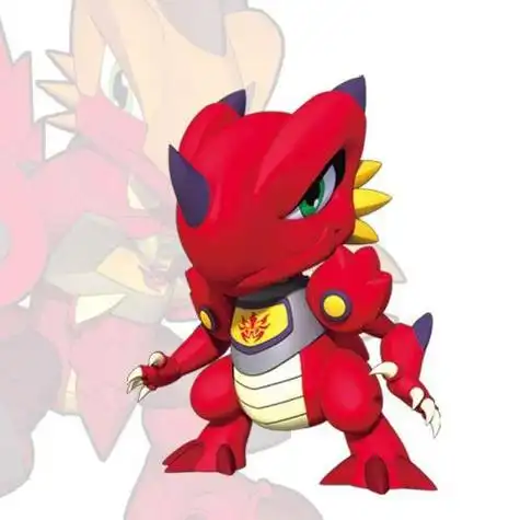 斗龙战士宝贝龙简笔画