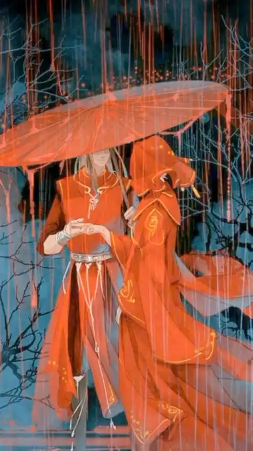 唢呐一生听两回,红衣翩翩,与子永携,白衣当头,与世隔绝.