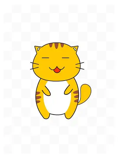 贪吃的 i>肥 /i> i>猫 /i>卡通形象设计