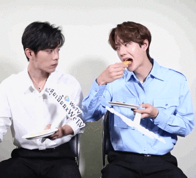 王一博 肖战 动图