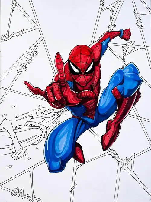 漫画课771漫威英雄蛛蛛侠