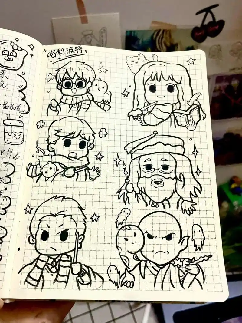 哈利波特|简笔画