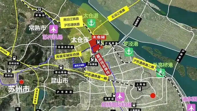 嘉闵线太仓段项目正式发布将成为沪苏之间首条跨省市域铁路