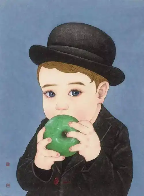 「童梦复兴」当小朋友遇上世界名画,实力萌翻经典,表示太可爱了