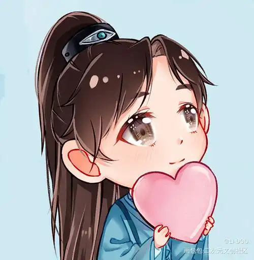 小心心~_山河令周子舒周子舒q版头像同人表情包绘画作品