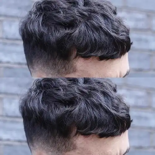 男生盖盖头发型