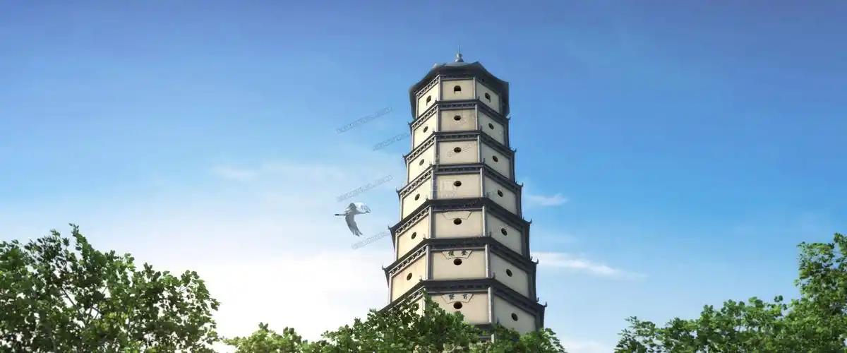 内江市三元塔,明朝古建,塔