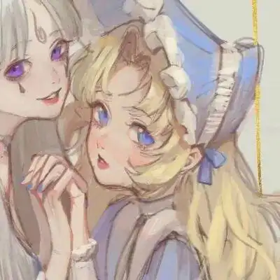 超少女心超仙气闺蜜头像