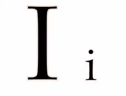 i字母的笔画顺序怎么写