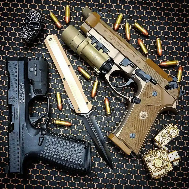 轻武器欣赏系列,再来一组手枪美图,喜欢就好好看