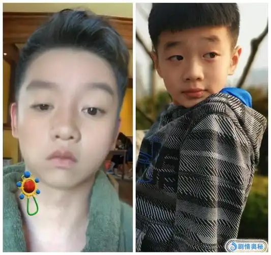 郑恺晒童颜照对镜头挤眉弄眼不停搞怪撞脸十岁杨阳洋