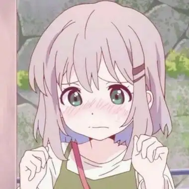 不正经害羞脸动漫女生头像图片 害羞脸红的娇羞二次元动漫女头_动漫