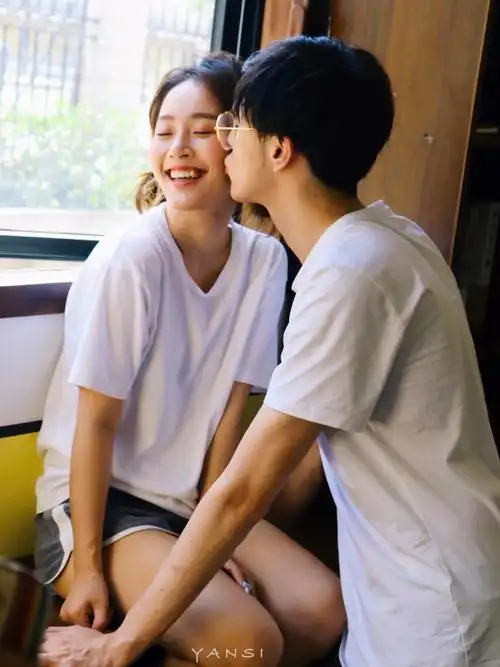 情侣七夕写真七夕我想你一起