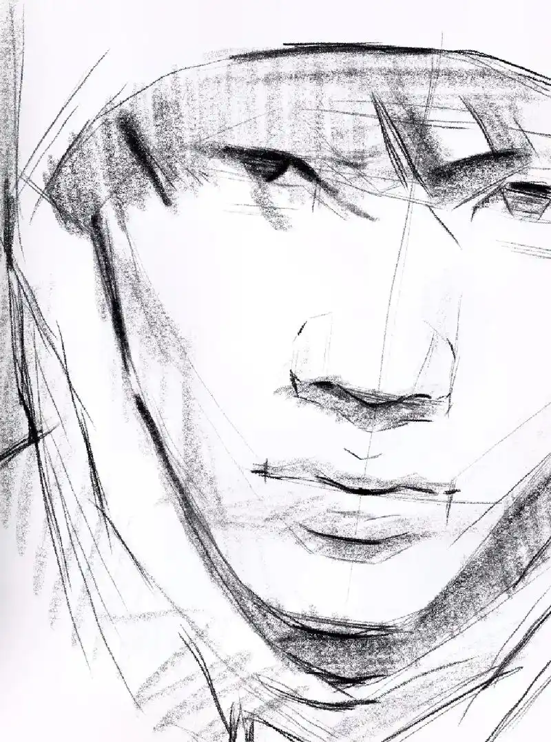 一张杰伦的绘画过程#procreate绘画 #周杰伦 #厚涂 - 抖音