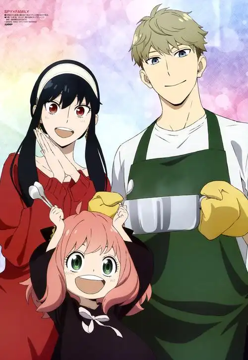 tv动画《间谍过家家》公开每周视觉图,本作将于今夜开播.