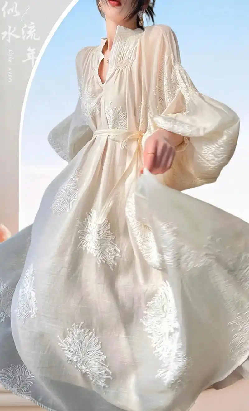 姐妹们!谁懂呀,这仙气飘飘的裙子,都是春天的气 - 抖音