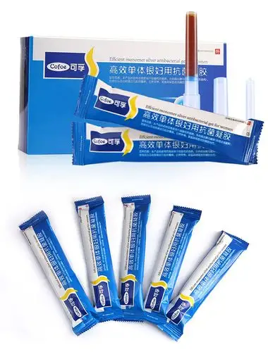 可孚纳米银妇科抑菌冷敷凝胶女性私处护理排毒消炎霉菌抗菌止痒辅助