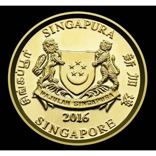 新加坡5硬币 直径17mm 年份随机 全新【7天内发货】