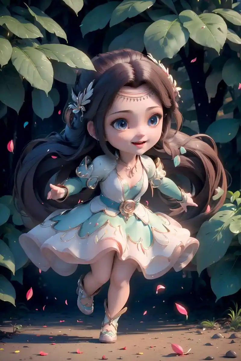 q版云韵,老夫的少女心(图片来源网络)#二次元 #治愈系 # - 抖音