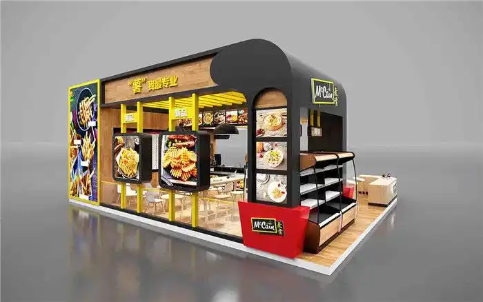 食品展位设计