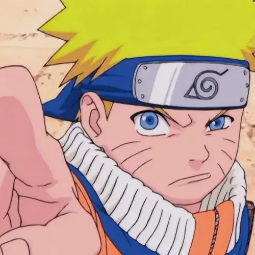 漩涡鸣人自截头像可爱且坚毅