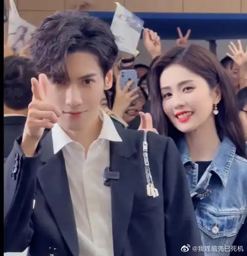 罗云熙白鹿合拍春风吹住了