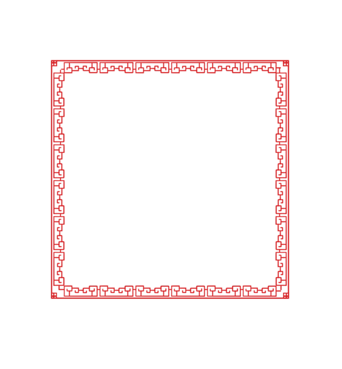 红色传统花纹边框图片