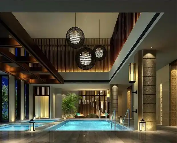 洗浴会所现代简约3200m05设计图片赏析--土巴兔装修效果图