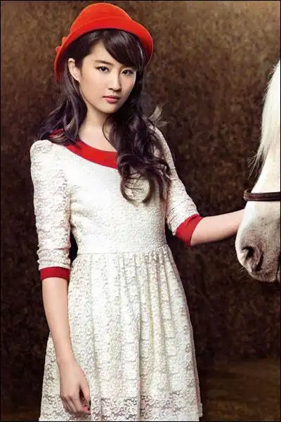 刘亦菲代言拍摄卓多姿2013秋装广告大片