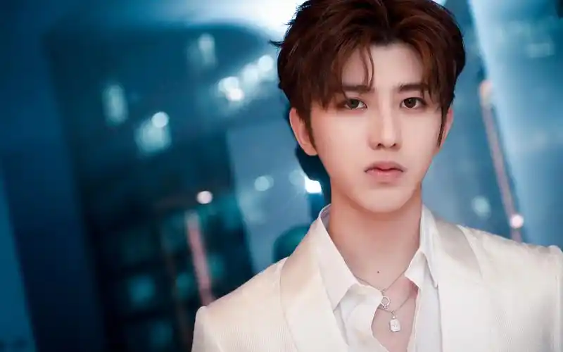 蔡徐坤纯白帅气高清桌面壁纸