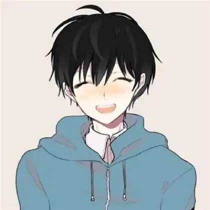 微笑的动漫男生头像