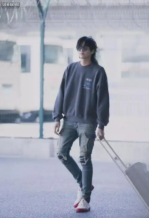 吴亦凡魏晨倪大红古巨基air jordan 1 mid付辛博