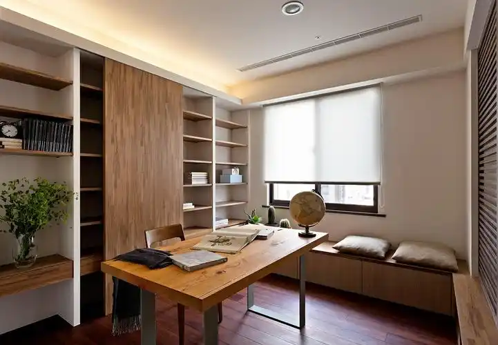 宜家风格室内图片大全书房设计-土巴兔装修效果图