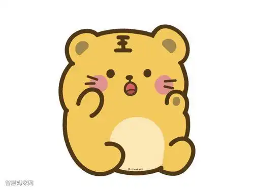 可爱的小动物用卡通的方式呈现出来别具一格的可爱这只彩色9种可爱的