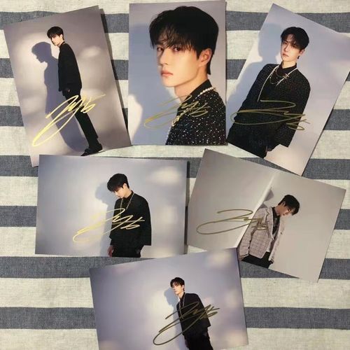 王一博亲笔签名照亲签保真粉丝应援周边产品正品收藏无印刷