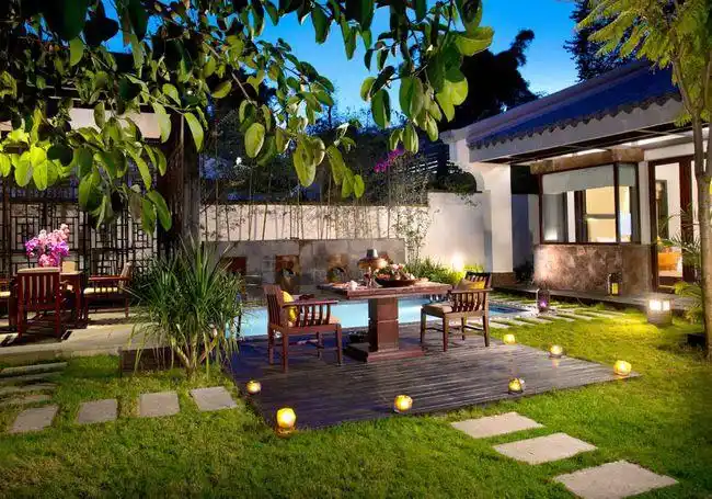 11个别墅"花园庭院"设计,有地就建一个这样的院子吧,太美了